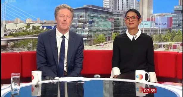 BBC早餐节目的查理·斯泰特给他打了个“尖酸刻薄”的标签,这让嘉宾很担心。